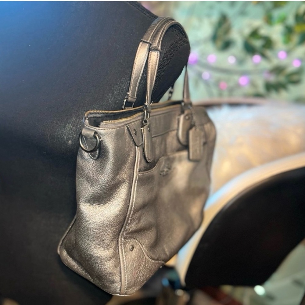 Coach poppy Leather Satchel - Picture 5 of 6